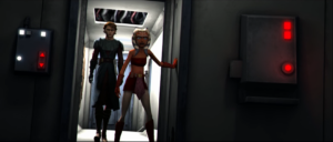 Ahsoka Tano dans Clone Wars Saison 1 Episode 2